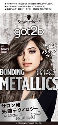 GOT2B Bonding Metallics 金屬感染髮劑－棕髮灰米啡色（Greige）