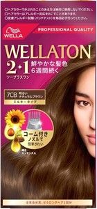 【HFC】WellaTone 2+1 乳霜型染髮劑 7CB（遮白髮用）