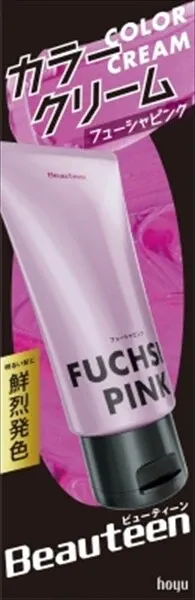 Beautylabo 染髮面霜（黑髮適用）— 紫紅粉色