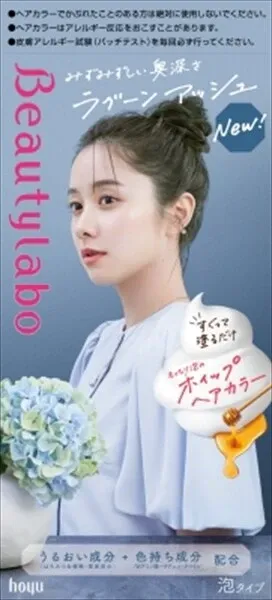 BeautyLabo 泡沫染髮劑（黑髮適用）— 潟湖灰啡色（Lagoon Ash）