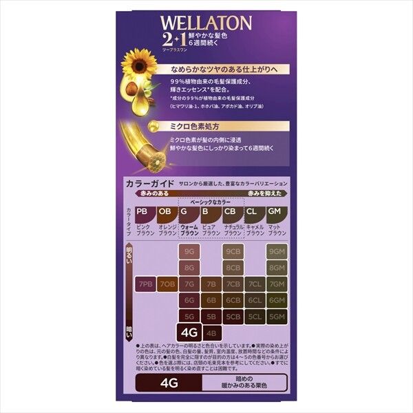 【HFC】WELLATON 2+1 面霜型染髮劑（遮蓋白髮用）