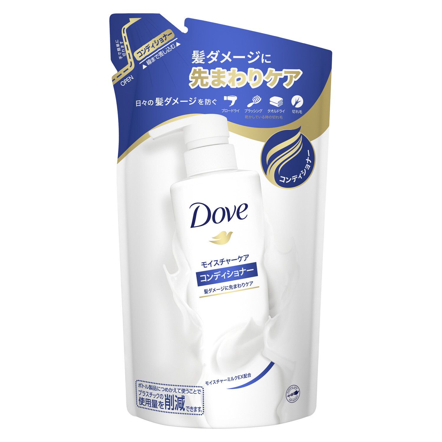 Dove 多芬 保濕修護 潤髮乳 補充裝