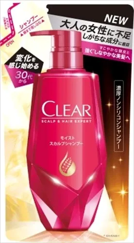 CLEAR 清爽保濕 頭皮洗髮水 補充裝