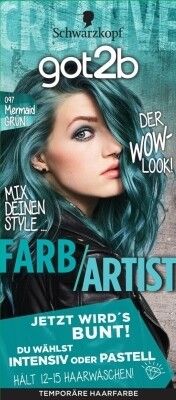 got2b 染色面霜（美人魚綠）