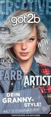 got2b 染色面霜（奶奶銀）