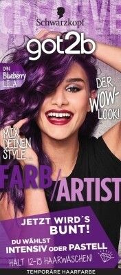 got2b 染髮面霜（藍莓紫）