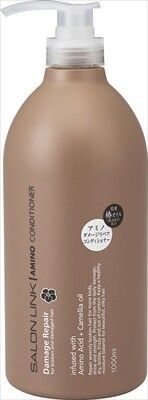 【熊野油脂】Salon Link 氨基酸修護山茶花護髮素（護髮素／潤髮乳）