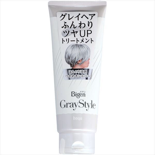 Bigen 灰白髮護理染色護髮素（亮澤銀色）【白髮用】