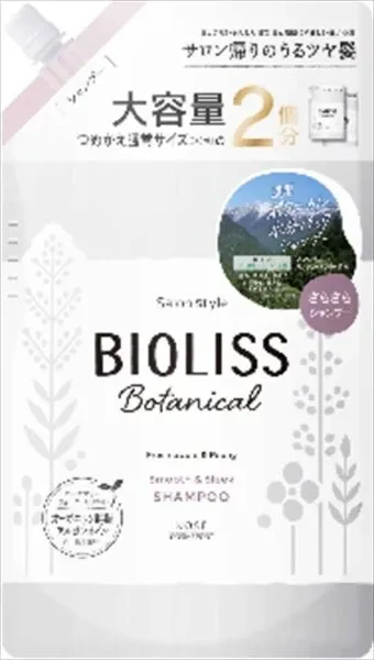 Salon Style BIOLISS 植物系順滑柔亮洗髮水 補充裝（大容量）
