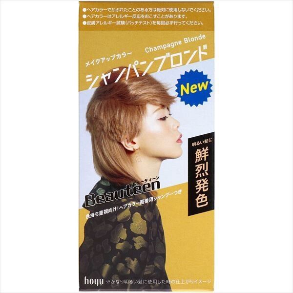 Hoyu Beautylabo Beautéen Makeup Color 香檳金啡（黑髮適用染髮劑）