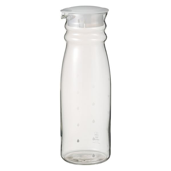 HARIO Wide-Mouth Refrigerator Water Pot 1.3L (Heat-Resistant Glass) (Made in Japan)