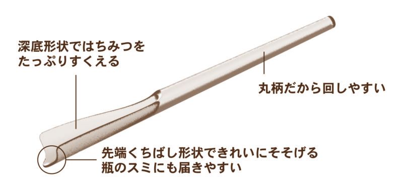 小久保工業所 はちみつスプーン KK-468（日本製）