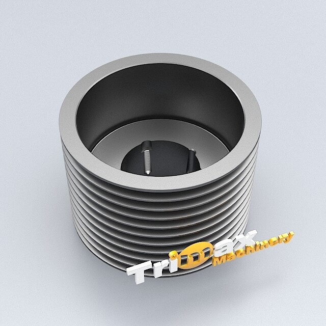 CS440 / CH440 / S4000 / H4000 V-Belt Pulley 375 MGT 125 10XSPC 50 Hz