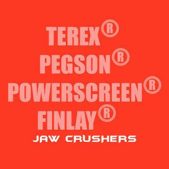 Terex® Pegson®​ Powerscreen®​ Finlay®​ Jaw Crushers