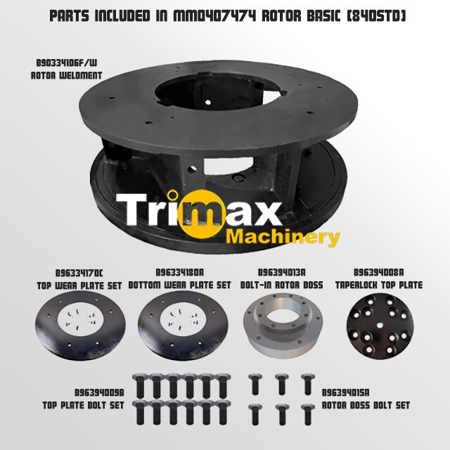 B7150SE / B9100SE Rotor Basic (840STD)