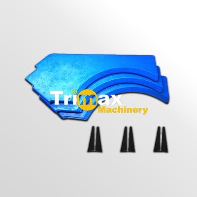 CV218 / CV229 Upper Wear Plate Set (3 Pieces)