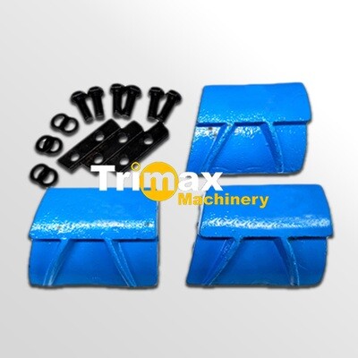 CV217 / CV218 / CV229 Cavity Wear Plate Set Turbo Upper (3 Pieces)