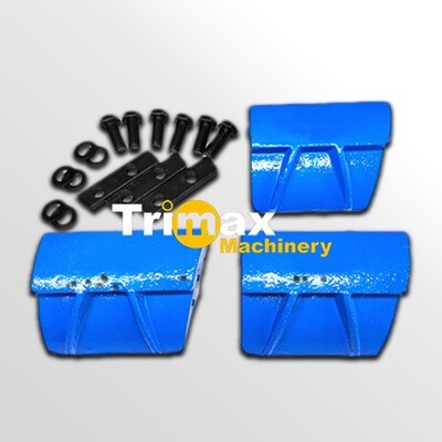 CV217 / CV218 / CV229 Cavity Wear Plate Set Turbo Lower (3 Pieces)