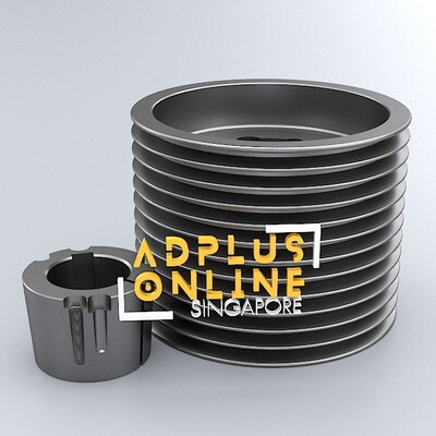 NS600 / NH600 Motor Pulley with Taper Bush 95mm