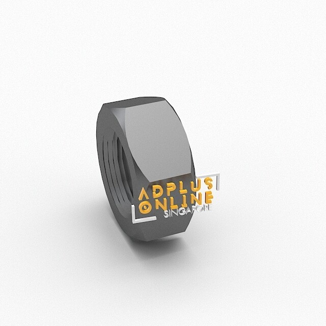 CH550 Nut M12X1.5 - 17 Class 8 FZB
