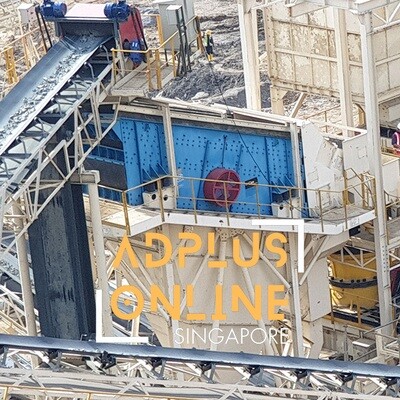 ADplus 3720 Vibrating Screen with 22kW Electrical Motor