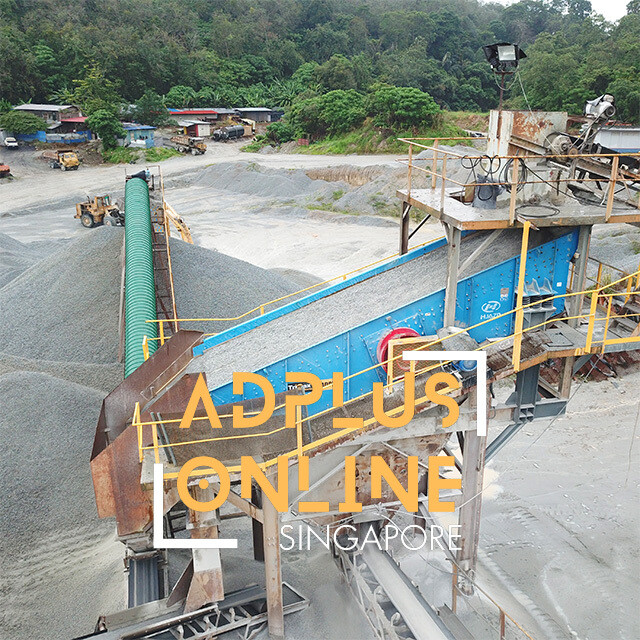 ADplus 2820 Vibrating Screen with 22kW Electrical Motor