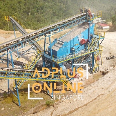 ADplus 3820 Vibrating Screen with 37kW Electrical Motor