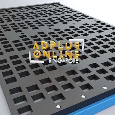 Cross-Tensioned Rubber Mesh 60 inches [5 feet] O/H (Product Sizes 30mm to 50mm)