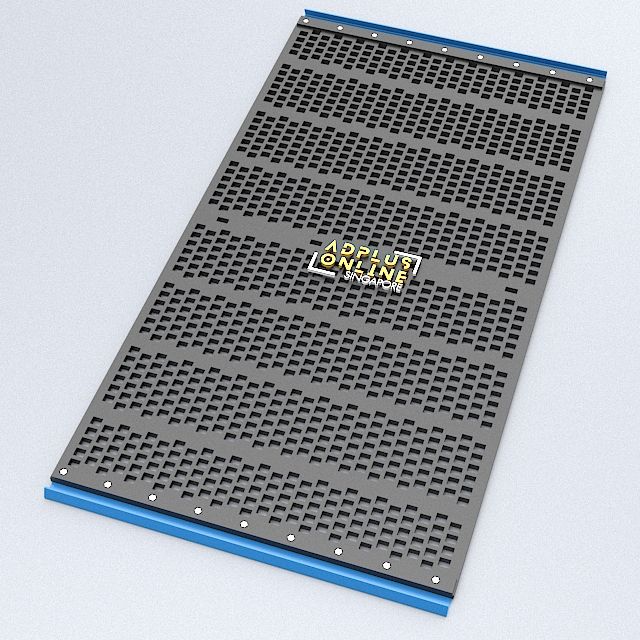 Cross-Tensioned Rubber Mesh 96 inches [8 feet] O/H (Product Sizes 19mm to 30mm)