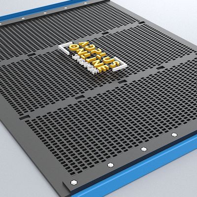 Cross-Tensioned Rubber Mesh 60 inches [5 feet] O/H (Product Sizes 10mm to 14mm)