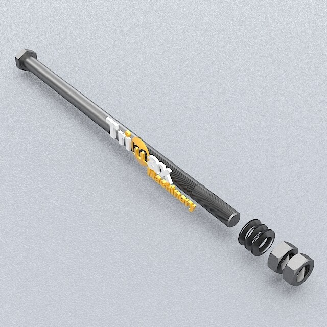 ASD-V3625II Fixed Jaw Wedge Bolt with Disc Springs and Nuts (4 Sets/Crusher) ASD-V3625II Fixed Jaw Wedge Bolt with Disc Springs and Nuts (4 Sets/Crusher)