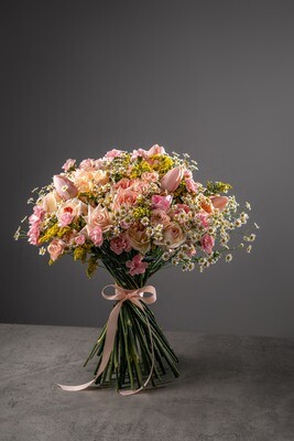 Весенний букет цветов из нашей Цветочной Лавки №5