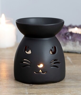 Cute Black Cat Wax/ Oil Burner