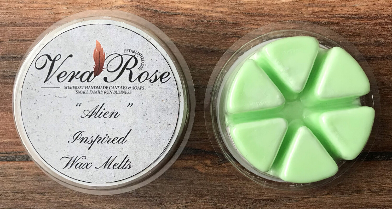 Alien Scented Soy Wax Melt Pot