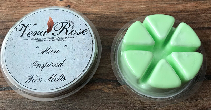 Alien Scented Soy Wax Melt Pot