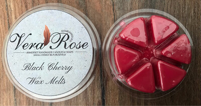 Black Cherry Soy Wax Melt Pot
