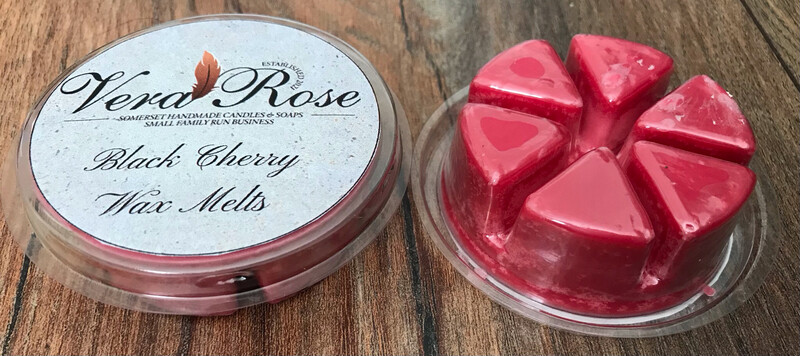 Black Cherry Soy Wax Melt Pot