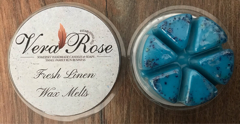 Fresh Linen Soy Wax Melt Pot