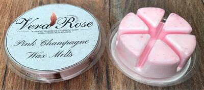 Pink Champagne Soy Wax Melt Pot