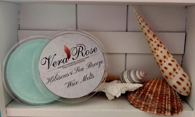 Hibiscus &amp; Sea Breeze Soy Wax Melt Pot