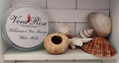 Hibiscus & Sea Breeze Soy Wax Melt Pot
