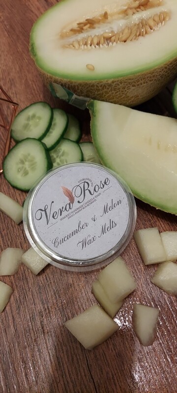 Cucumber & Melon Soy Wax Melt Pot