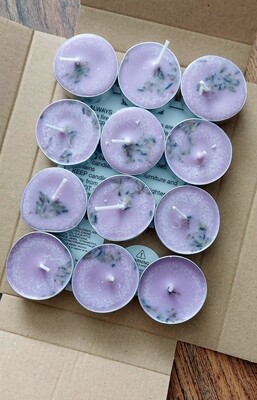 Scented Soy Wax Tea Lights (12 Pack)