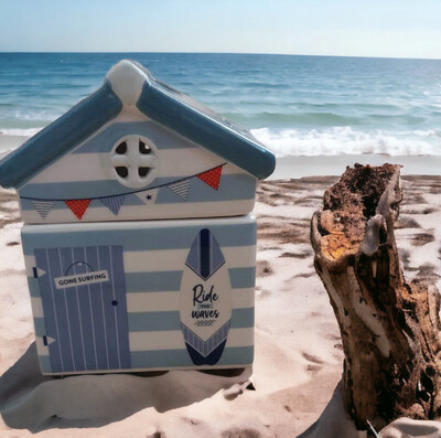Beach Hut Ceramic Oil/ Wax Burner