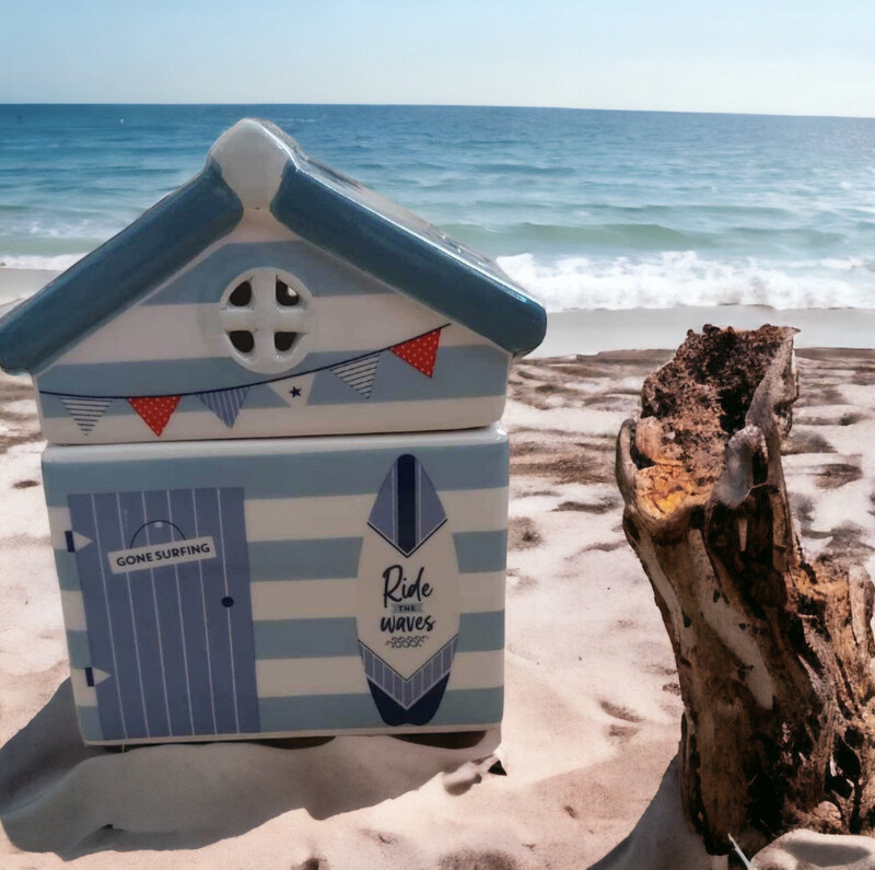 Beach Hut Ceramic Oil/ Wax Burner