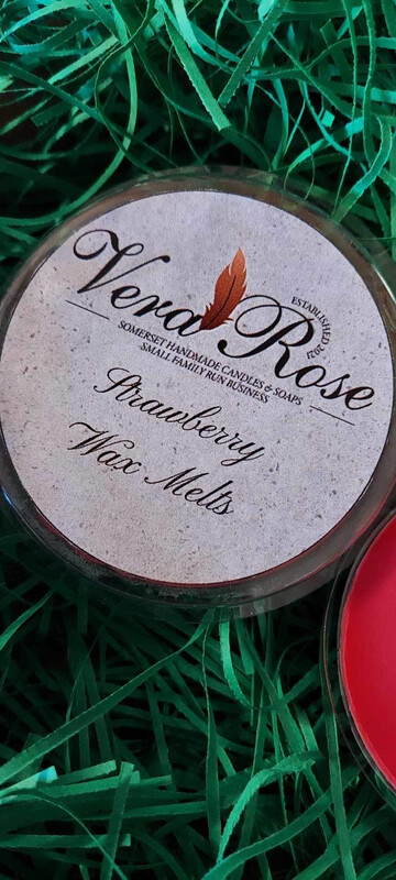 Strawberry Soy Wax Melt Pot