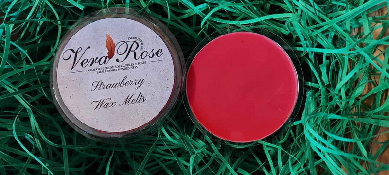 Strawberry Soy Wax Melt Pot