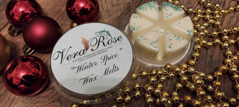 Winter Spice Scented Soy Wax Melt Pot
