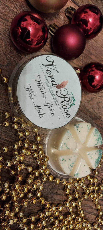 Winter Spice Scented Soy Wax Melt Pot