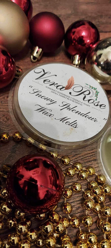 Snowy Splendour Scented Soy Wax Melt Pot